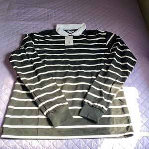 Men’s Fashion Nova stripe polo shirt XXXL